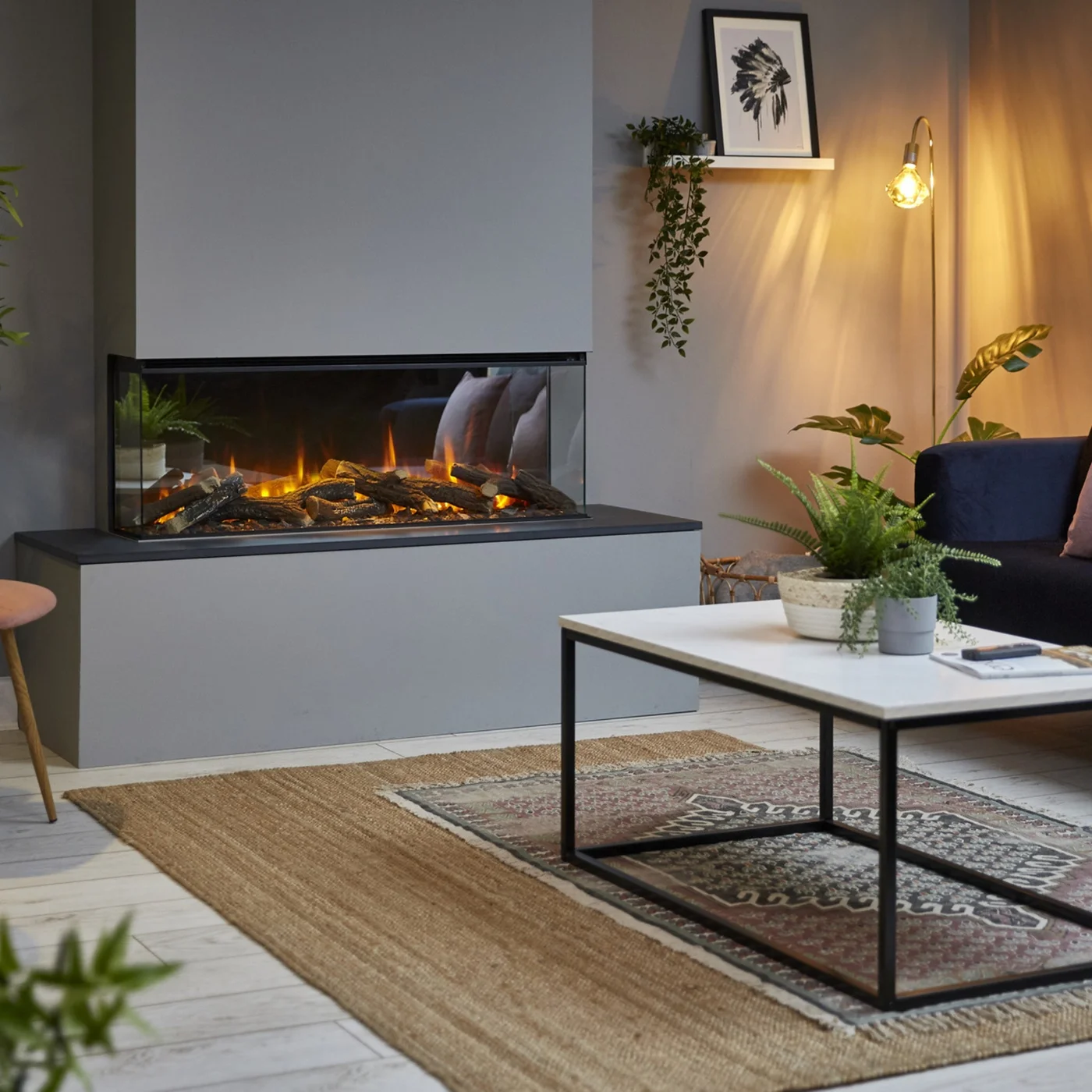british fires new forest 1200 — room setting