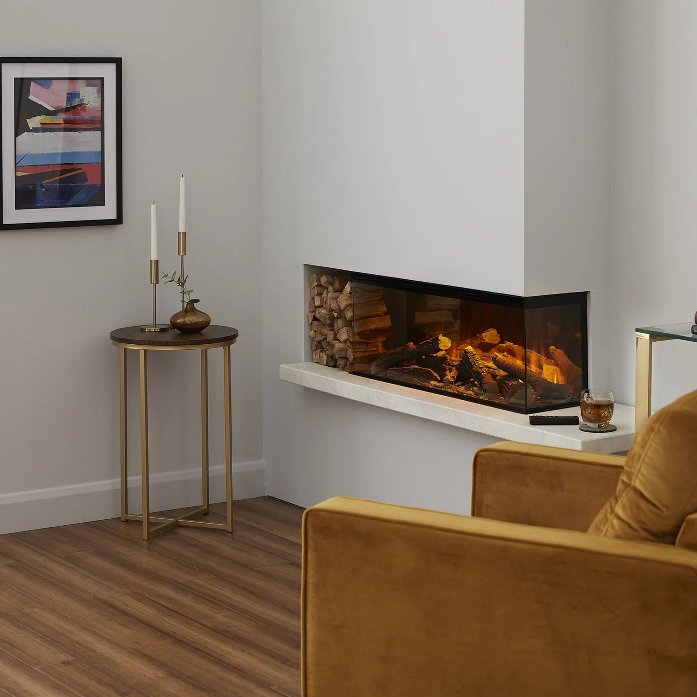 british fires new forest 870 — room setting