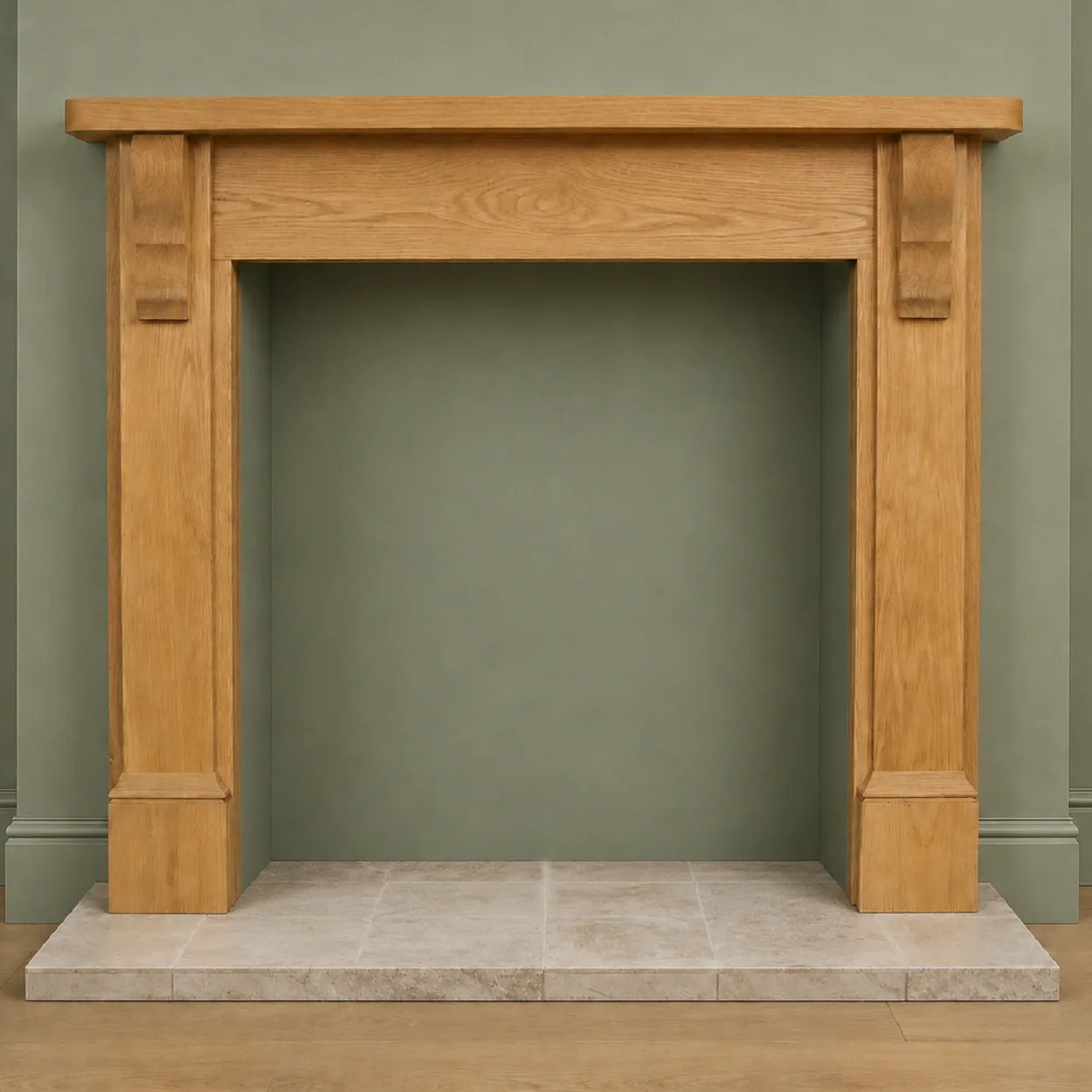 Stourhead Oak Wooden Surround